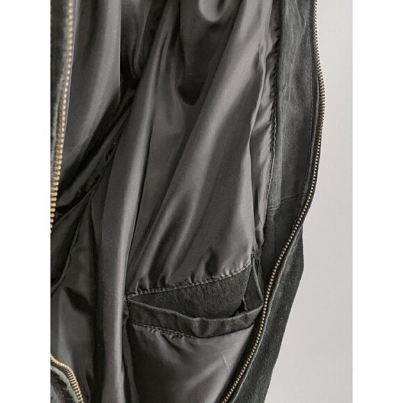 VTG Salt Lake City Utah Winter Olympics 2002 Bomber Jacket Suede 3XL Tall - Picture 10 of 11